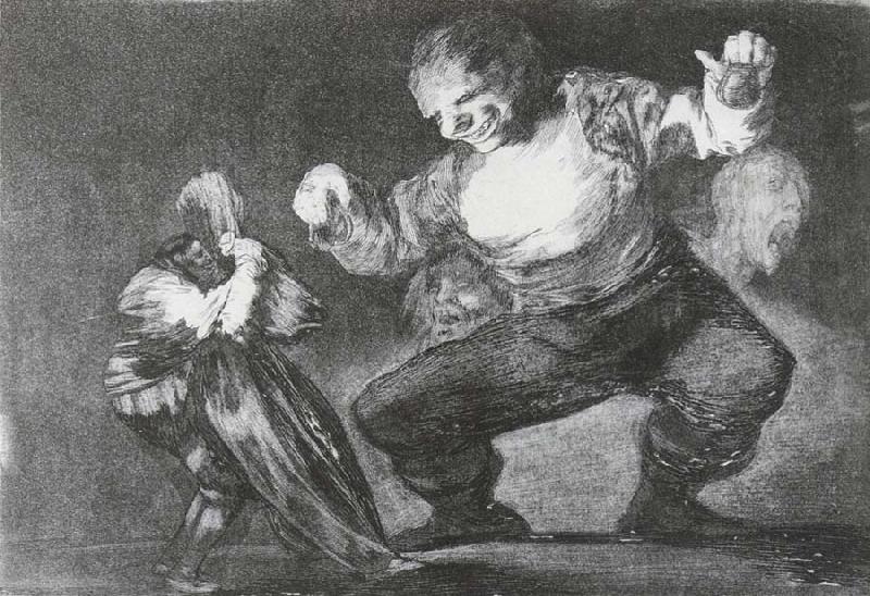 Francisco Goya Bobalicon France oil painting art
